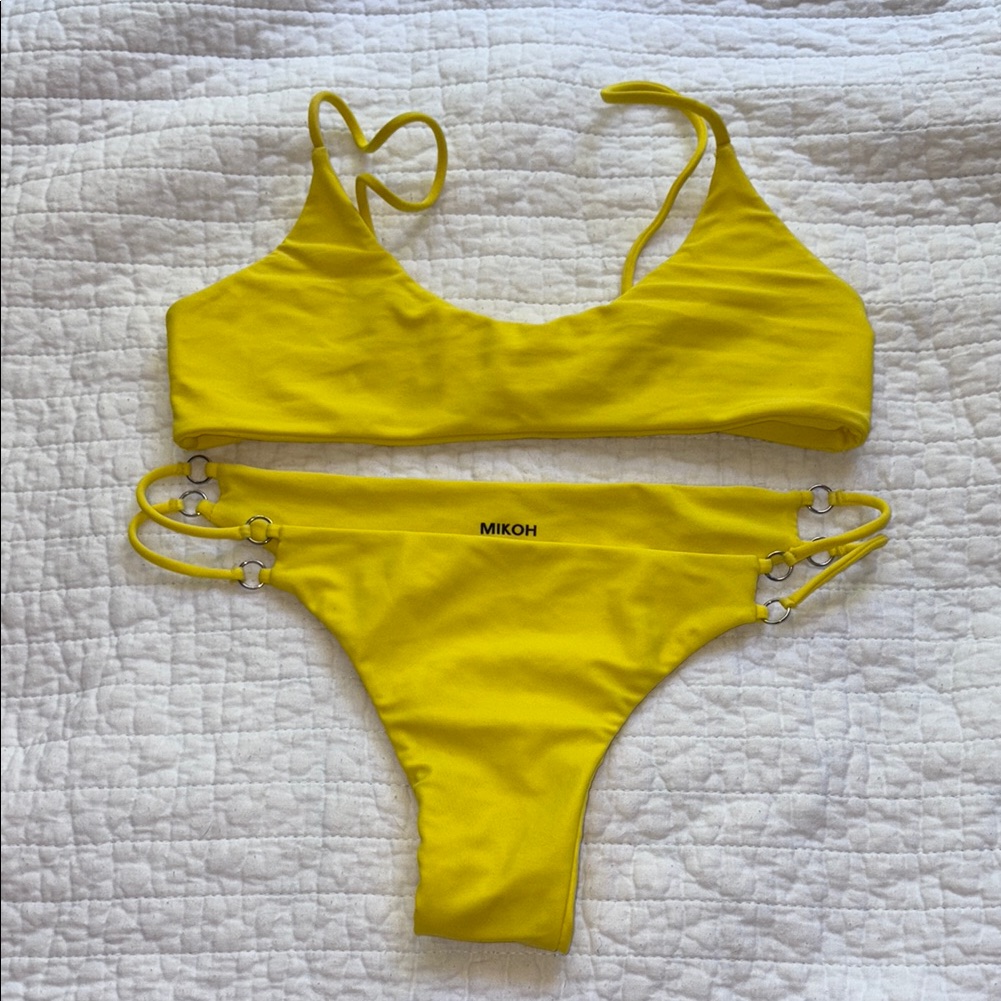 Mikoh X Revolve Pineapple Bikini